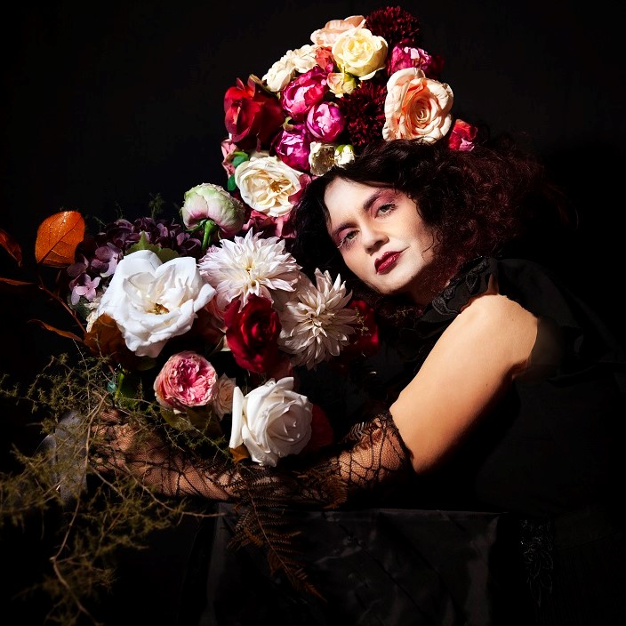 Il mio portfolio: "Danse Macabre", gli allestimenti floreali di Halloween di Fili d'Erba, floral designer freelance a Mirano (Venezia)